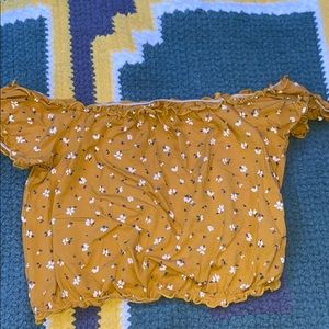 arizona jean co off the shoulder top